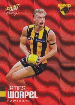 2020 Select Footy Stars Prestige - Red Parallel #110 James Worpel Front